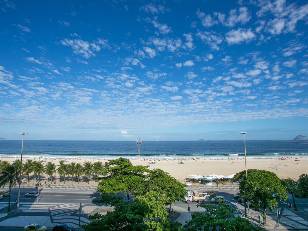 Deslumbrante vista para a Praia de Copacabana. Río de Janeiro Exterior foto
